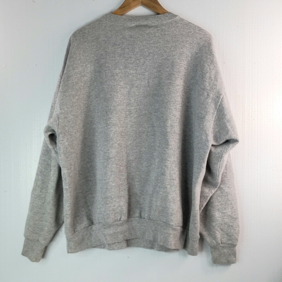 Ohio State Athletic Dept XL Mens Pullover Crew Neck Sweatshirt Red N Gray - Picture 3 of 6